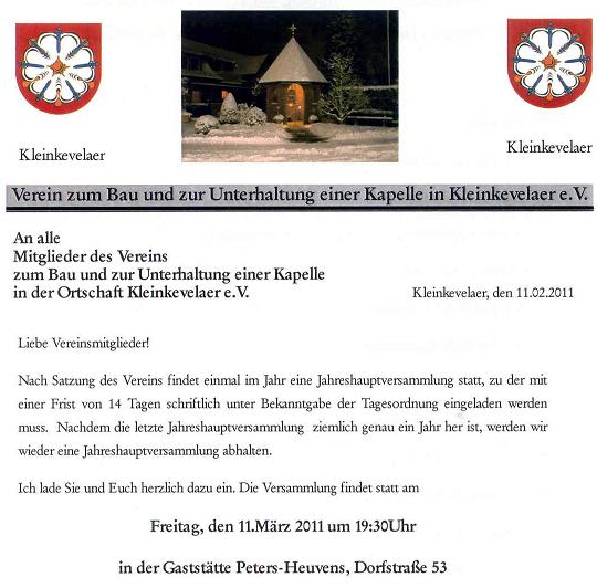 Hauptversammlung